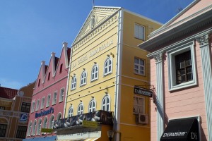 More colorful buildings