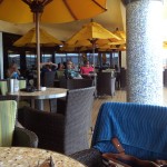 Outdoor smoking lounge