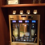 Wine dispenser, library bar