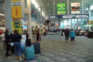 FLL, waiting for the bus to the ship