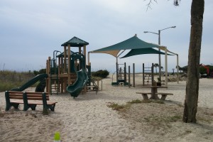 The beach playground