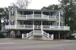 One of the rental properties