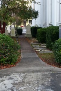 Parking lot cemetary