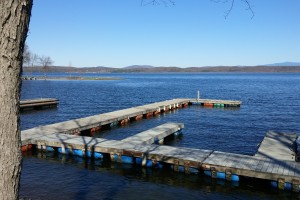 The launch/gas docks