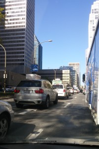 Downtown traffic