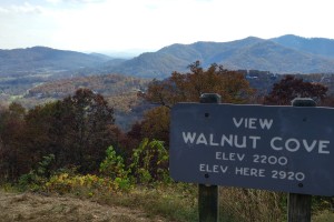 Walnut Cove overlook