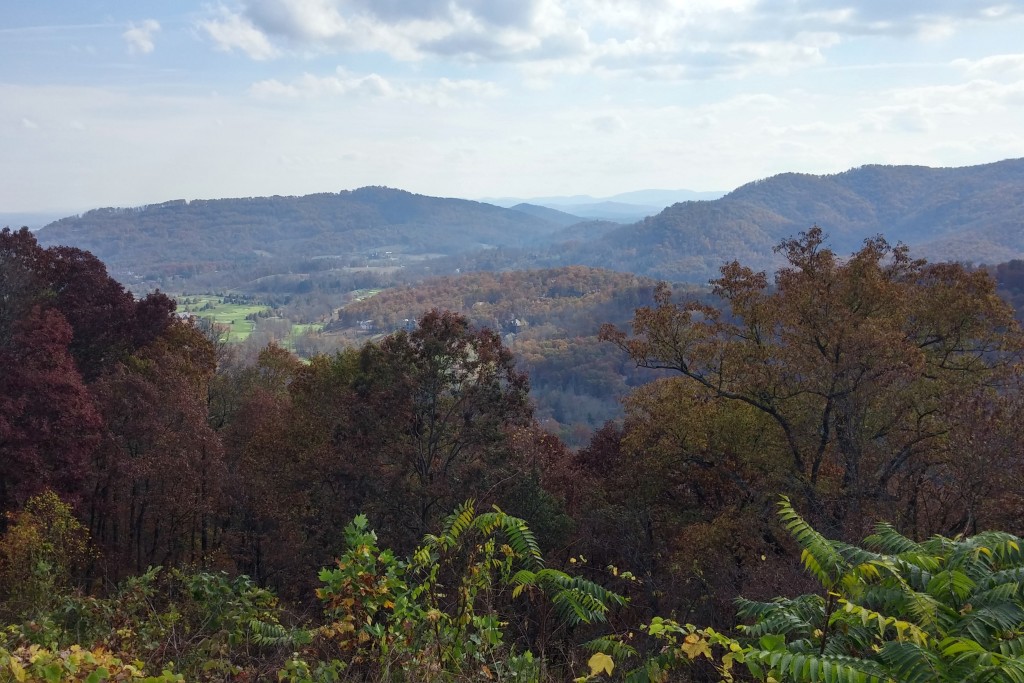 Blue Ridge, with some fall colors