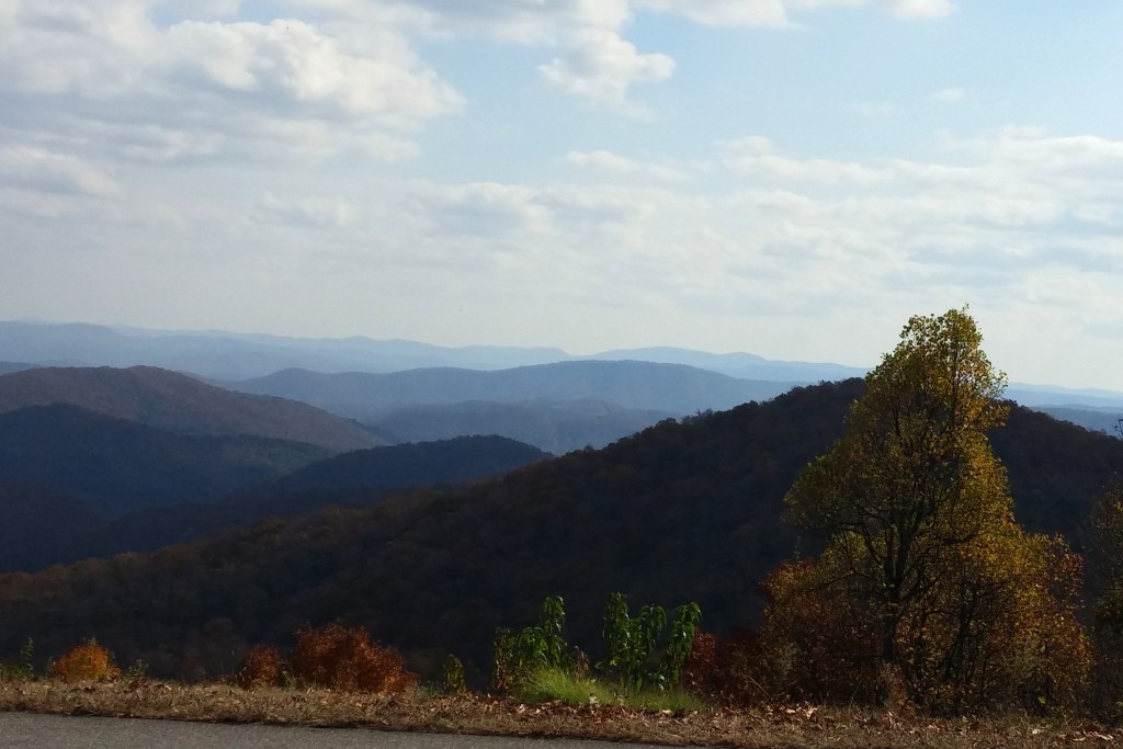 View from the parkway