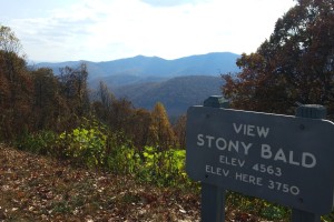 Stony Bald overlook