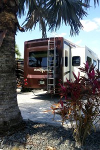 Our RV from the back