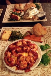 BBQ shrimp and grits