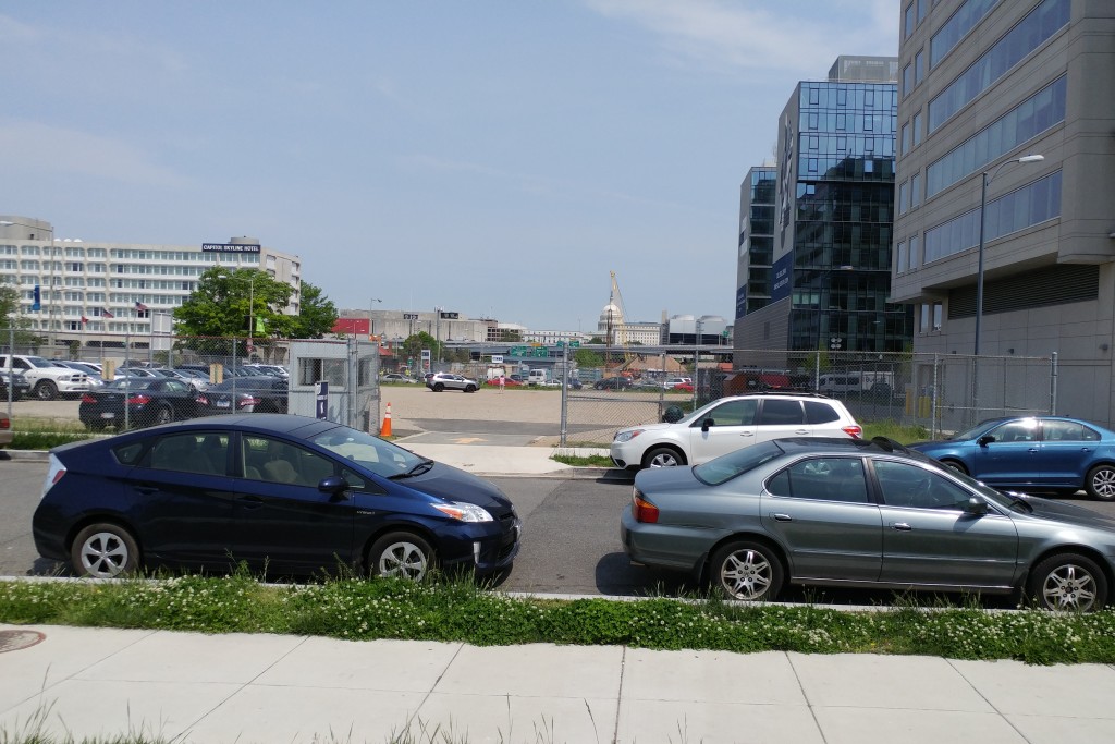 View from our parking spot