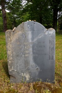 John Alden gravesite