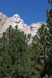 Peeking over the trees