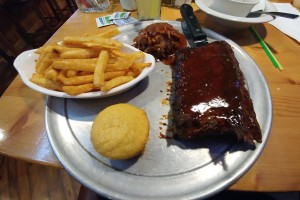 Ribs and pulled pork