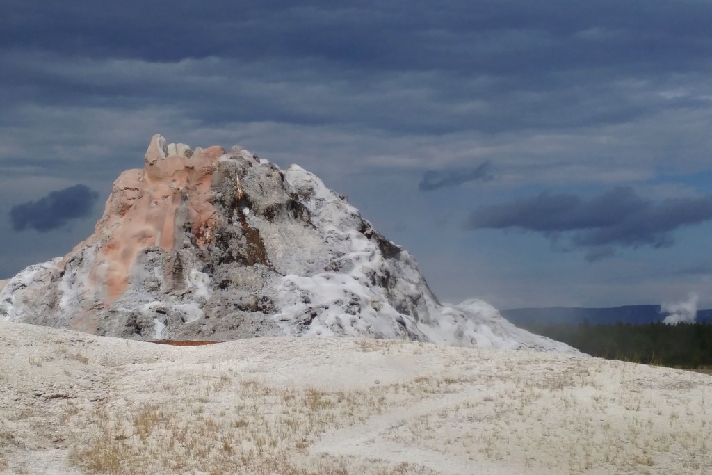 White Dome on dark day