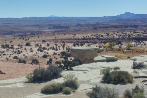 Salt wash overlook