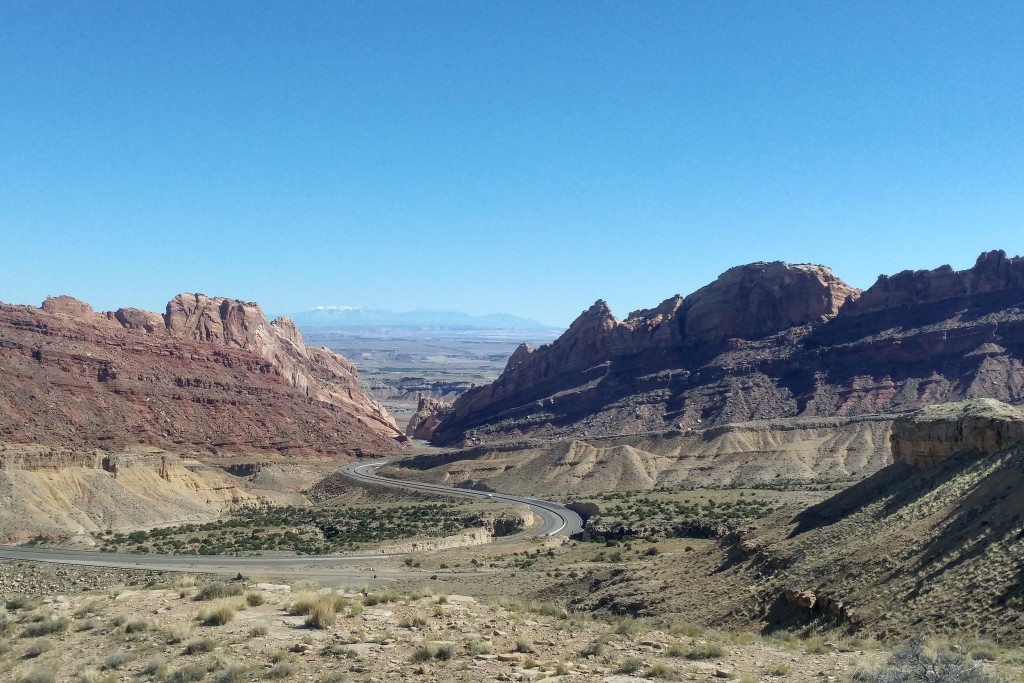 I-70 east near Devil's Canyon. Scary.