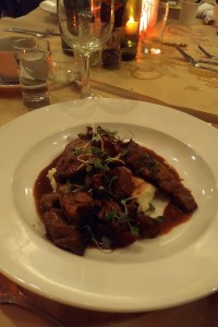 Braised lamb ribs