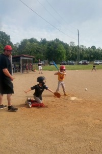 Zachary at the plate