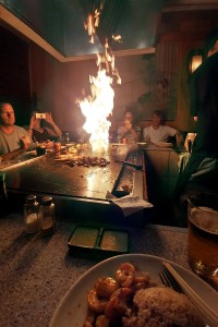 Hibatchi dinner