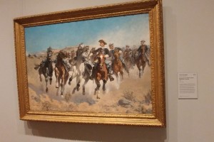 Painting by Remington