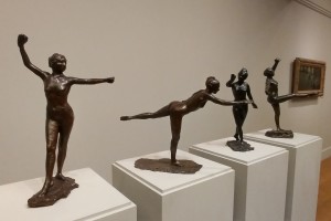 Degas bronze ballerinas