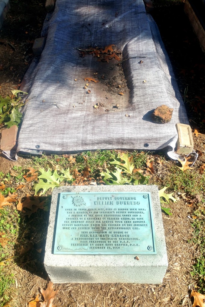 William Burgess Sr grave