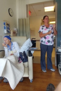 Jett's latest immunotherapy infusion